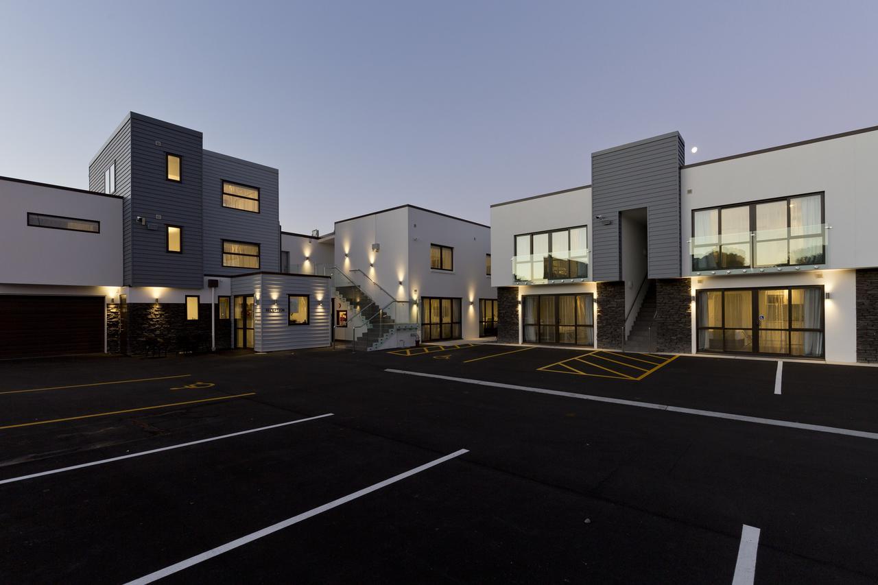 2 On Whiteleigh And 239 On Lincoln Motel Christchurch Luaran gambar 3D rendering of a residential complex